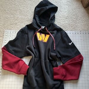 Washington Commanders Nike Official Sideline Club Pullover Coach DanQuinn Hoodie